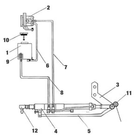Aftermarket Power Steering Kit Fits John Deere 1020 1120 1130 1520 PSKJD1